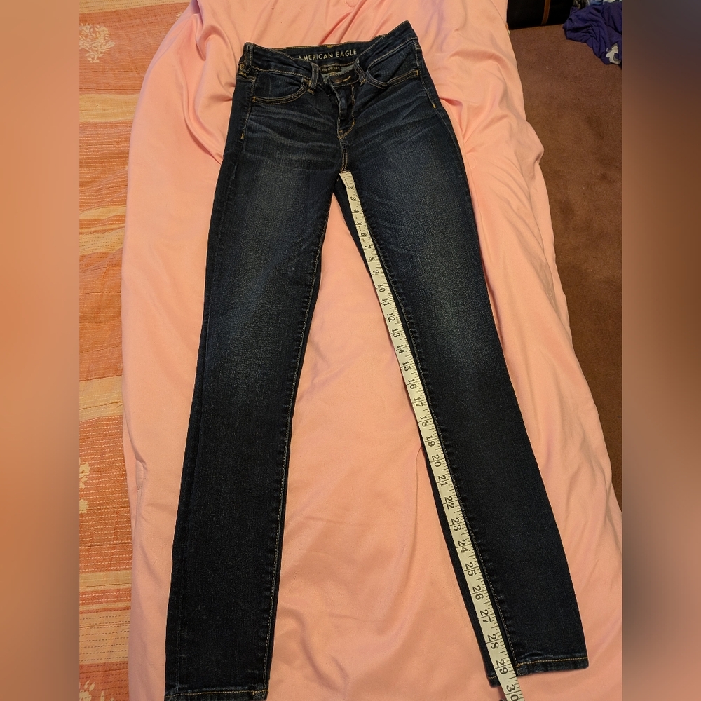 American Eagle Next Level Stretch Jegging Jeans Size 4 Long